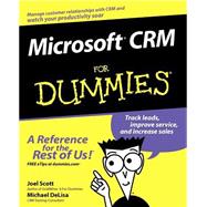 Microsoft CRM For Dummies