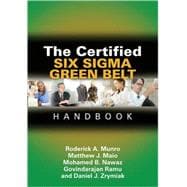 The Certified Six Sigma Green Belt Handbook (item# H1290)