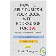 How to Self-Publish Your Book with BookSurge for $99