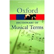 The Oxford Dictionary of Musical Terms