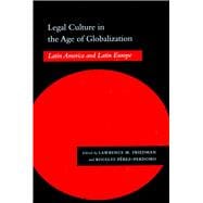 Legal Culture in the Age of Globalization