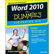 Word 2010 eLearning Kit For Dummies