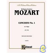 Flute Concerto No. 1 in G Major, (K. 313): For Flute and Piano