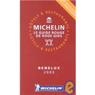 Michelin Red Guide 2003 Benelux