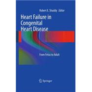 Heart Failure in Congenital Heart Disease