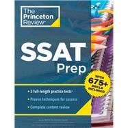 Princeton Review SSAT Prep 3 Practice Tests + Review & Techniques + Drills
