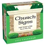 Church Signs 2020 Calendar