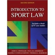 Introduction to Sport Law With Case Studies in Sport Law 2nd Edition,9781450457002
