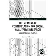The Meaning of Contemplation for Social Qualitative Research