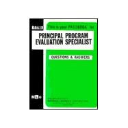 Principal Program Evaluation Specialist (IV) Passbooks Study Guide