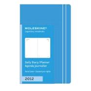 Moleskine 2012 12 Month Daily Planner Cerulean Blue Hard Cover X-Small