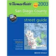 Thomas Guide 2003 San Diego County Street Guide