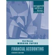 Financial Accounting, Working Papers, 7th Edition,9780470507018