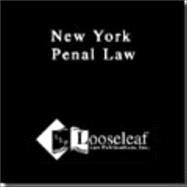 Penal Law of The State of New York, 2019