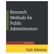 Research Methods for Public Administrators, 3rd Edition