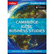 Cambridge IGCSE ® Business Studies Student Book