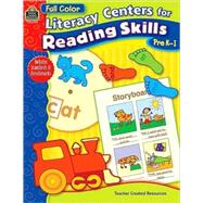 Literacy Centers for Reading Skills: Prek-1