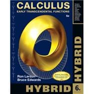 Calculus, Hybrid Early Transcendental Functions (with Enhanced WebAssign Homework and eBook LOE Printed Access Card for Multi Term Math and Science)