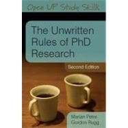 The Unwritten Rules of Phd Research