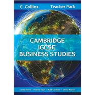 Cambridge IGCSE ® Business Studies Teacher Resource Pack