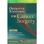 Operative Standards for Cancer Surgery Volume II: Thyroid, Gastric, Rectum, Esophagus, Melanoma