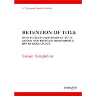 Retention of Title