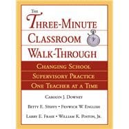 The Three-Minute Classroom Walk-Through