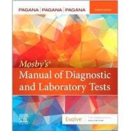 Mosby's Manual of Diagnostic and Laboratory Tests,9780323697033