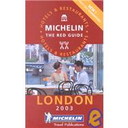 Michelin Red Guide 2003 London