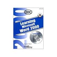 Learning Microsoft Word 2000