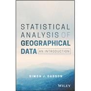 Statistical Analysis of Geographical Data An Introduction