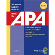 The World's Easiest Guide to Using the APA