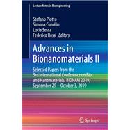 Advances in Bionanomaterials II