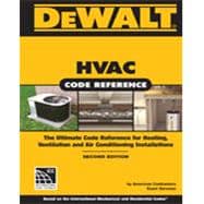 DEWALT HVAC Code Reference Based on the 2015 International Mechanical Code, Spiral bound Version,9781305667044