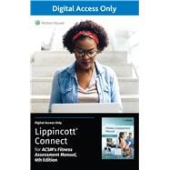 ACSM's Fitness Assessment Manual 6e Lippincott Connect Standalone Digital Access Card