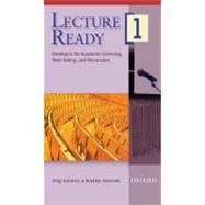 Lecture Ready 1 Video (VHS) Strategies for Academic Listening, Note-taking, and Discussion