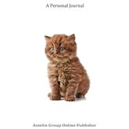 A Personal Journal Orange Kitten