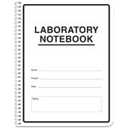 BookFactory Carbonless Lab Notebook (Scientific Grid Format) - Contains Carbon Copies 8.5