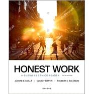 Honest Work A Business Ethics Reader