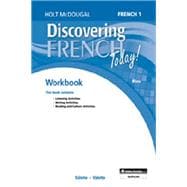 Discovering French Today Bleu Workbook with Review Bookmarks Level 1