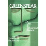 Greenspeak A Study of Environmental Discourse
