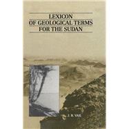 Lexicon of Geological Terms for the Sudan