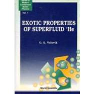 Exotic Properties of Superfluid 3He