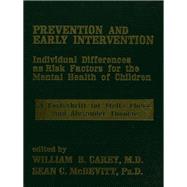 Prevention And Early Intervention