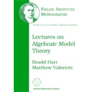 Lectures on Algebraic Model Theory