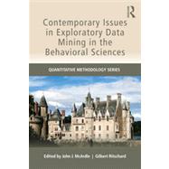 Contemporary Issues in Exploratory Data Mining in the Behavioral Sciences,9780415817066