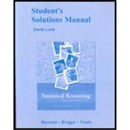 STUDENT SOLUTION MANUAL for STATISTICAL REASONING FOR EVERYDAY LIFE, 3/e