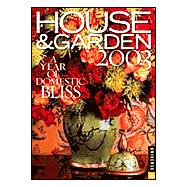 House And Garden Domestic Bliss Engagement Calendar 2003