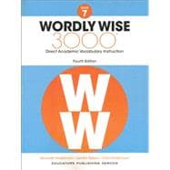 Wordly Wise 3000, Student Book 7 w/Quizlet - Item #: 1585196