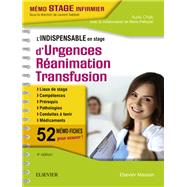 L'indispensable En Stage D'urgences-réanimation-transfusion Reliure À Spirales